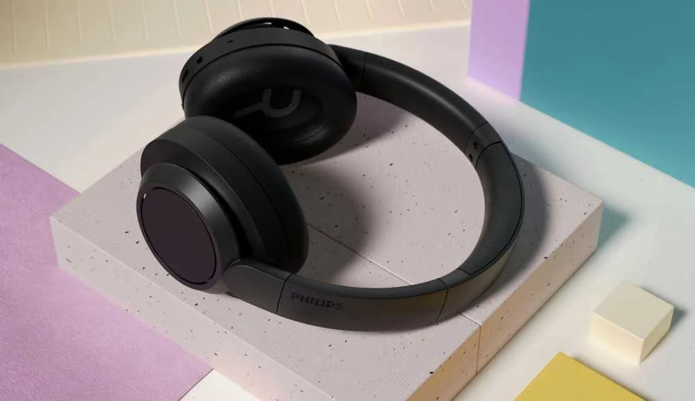Ant ausų dedamos belaidės ausinės Philips TAH6509BK/00, Juodos