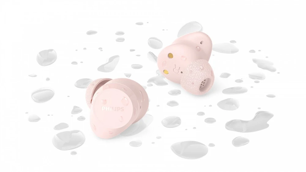 Philips Ausinės belaidės tat1300pk/00 rožinė