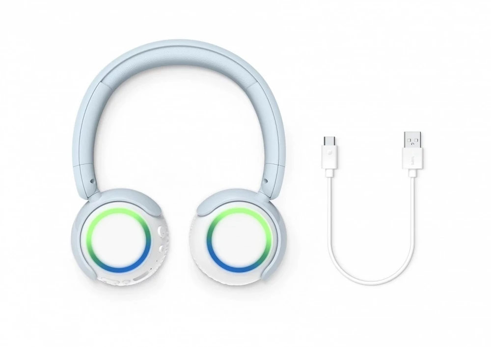 Vaikiškos ausinės Philips BT, mėlynos
