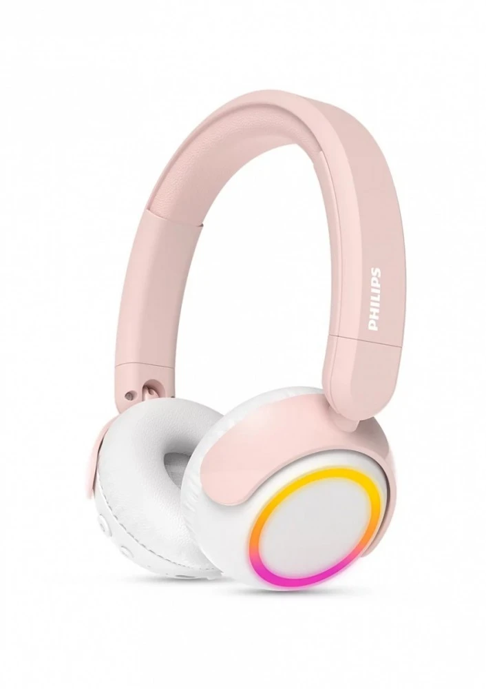 Vaikiškos ausinės Philips BT, rožinės spalvos