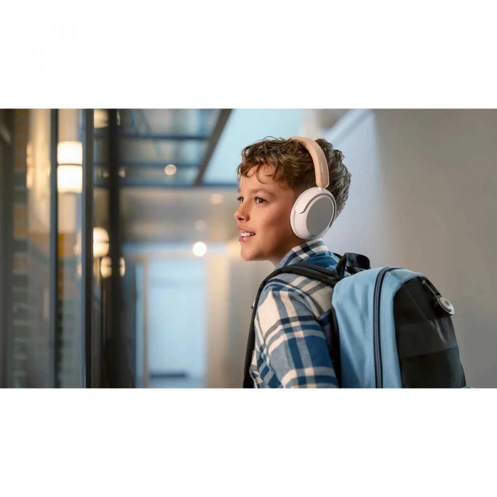 Vaikiškos belaidės ausinės Philips TAK5500RT/00, Gintaro ir baltos spalvos