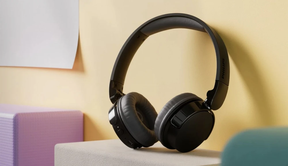 Ausinės Philips TAH3209BK/00, Juodos