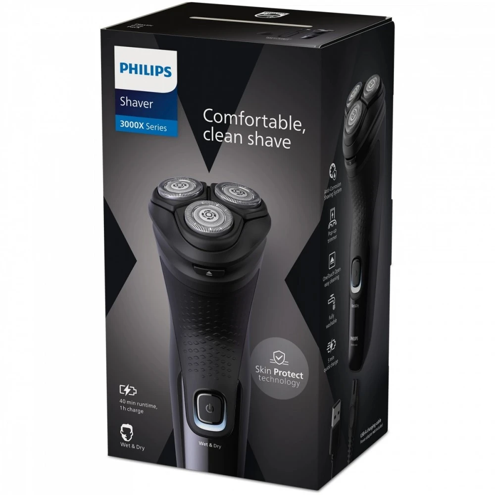 Philips 3000x X3001/00 juoda