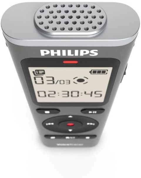 Diktofonas Philips DVT1170 8 GB atminties su USB-C + atminties kortelės lizdas