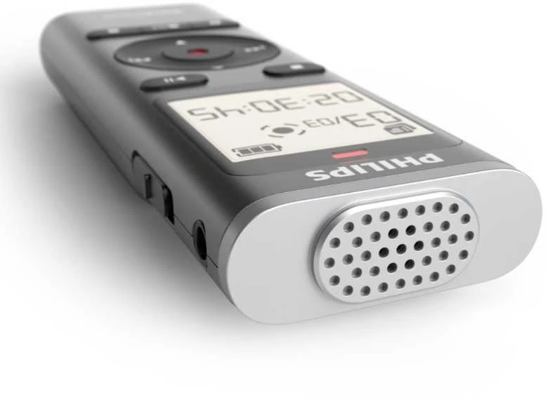 Philips DVT1170 diktofonas su garsiakalbio detale