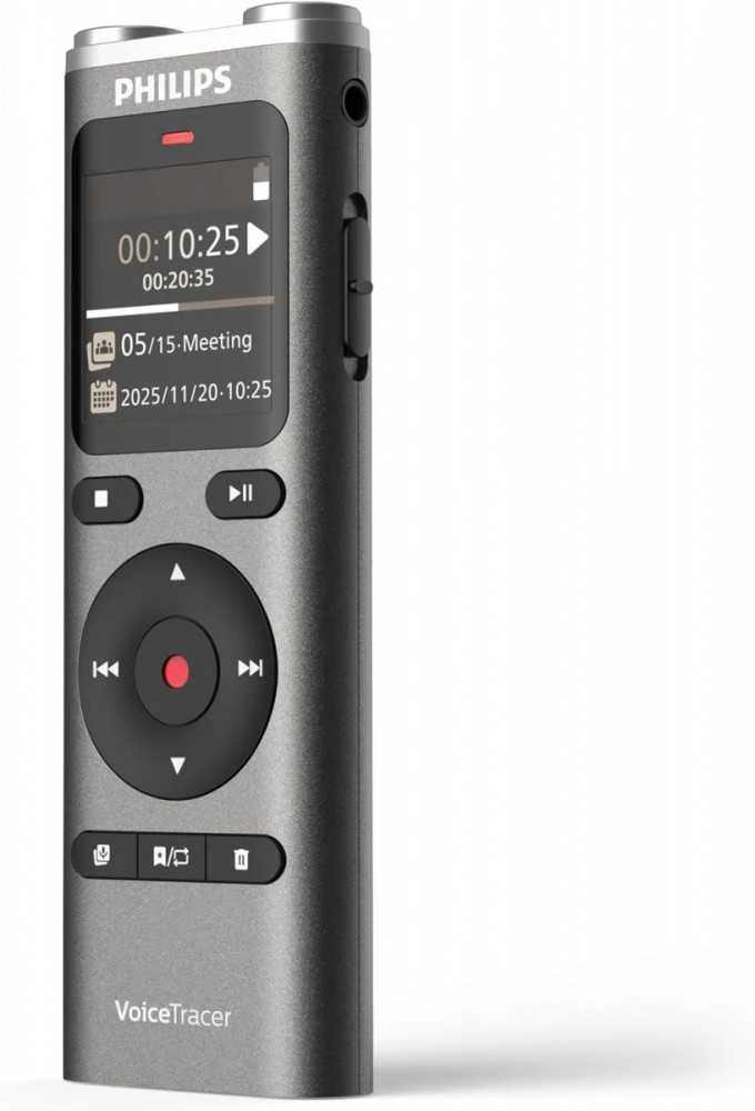 Philips DVT 2075 skaitmeninis diktofonas su ekranu