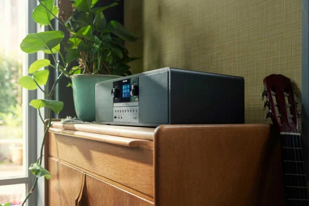 Muzikinis centras Philips Micro Music System TAM6805/10, 50 W, interneto radijas, DAB+, Bluetooth, Spotify Connect, USB, MP3-CD