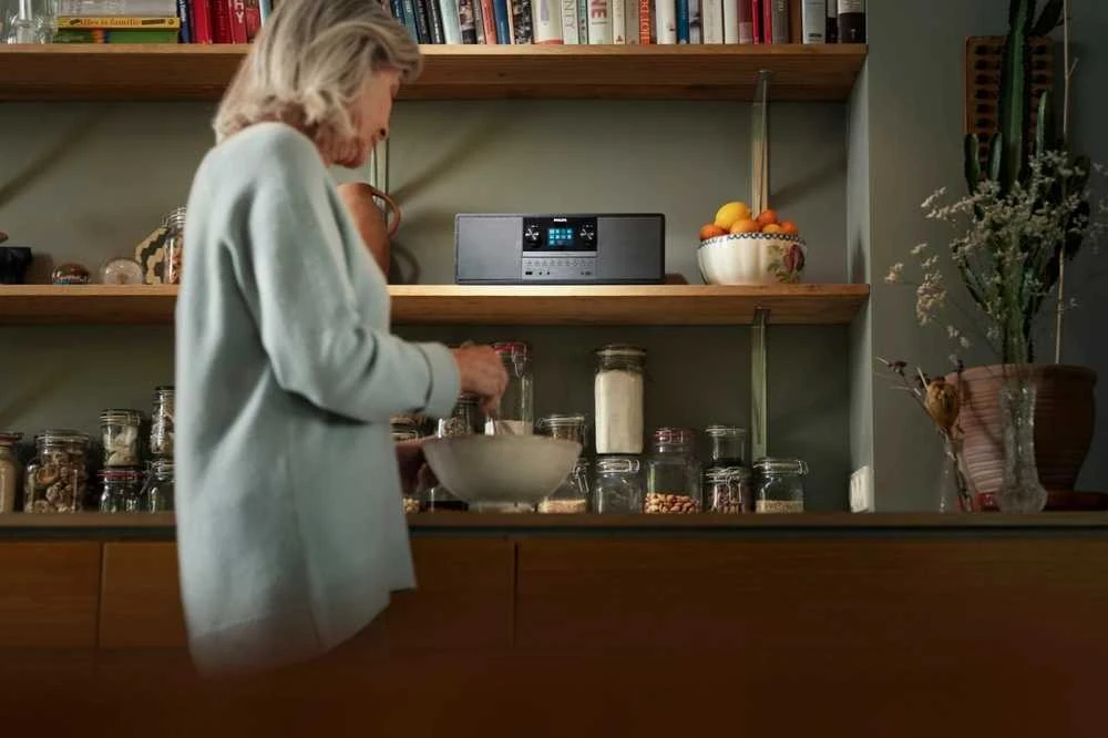 Muzikinis centras Philips Micro Music System TAM6805/10, 50 W, interneto radijas, DAB+, Bluetooth, Spotify Connect, USB, MP3-CD