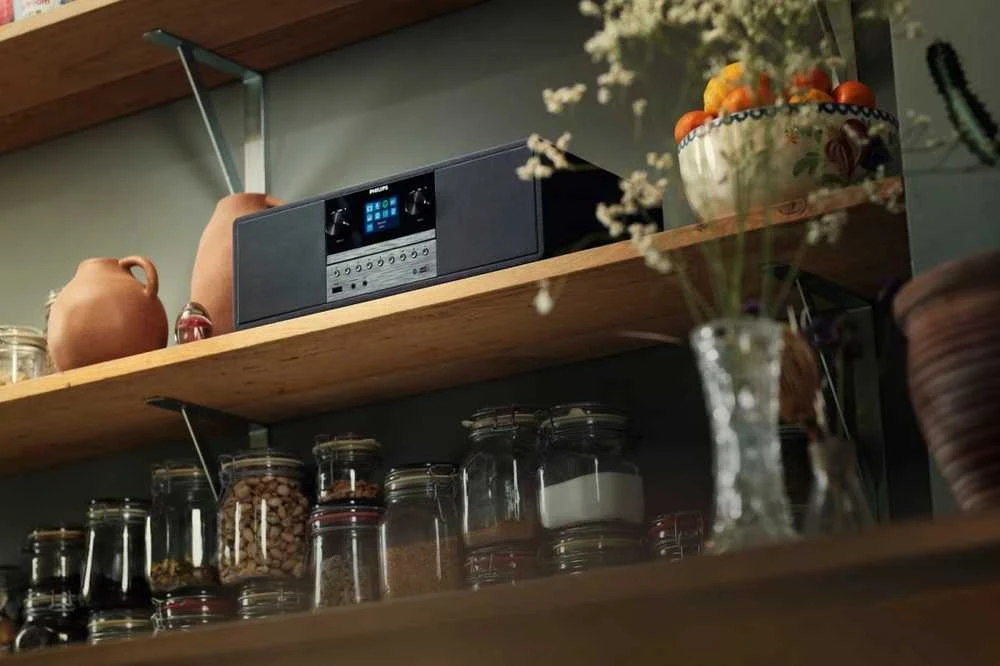 Muzikinis centras Philips Micro Music System TAM6805/10, 50 W, interneto radijas, DAB+, Bluetooth, Spotify Connect, USB, MP3-CD