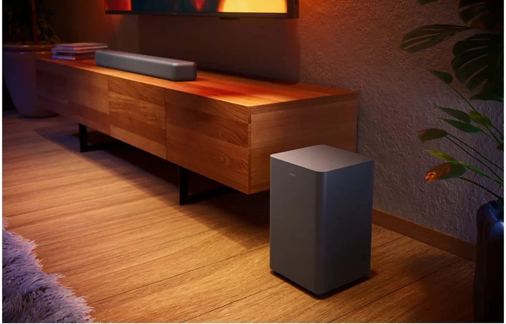 Philips 2.1 garso juosta su belaidžiu žemųjų dažnių garsiakalbiu tab5601/10