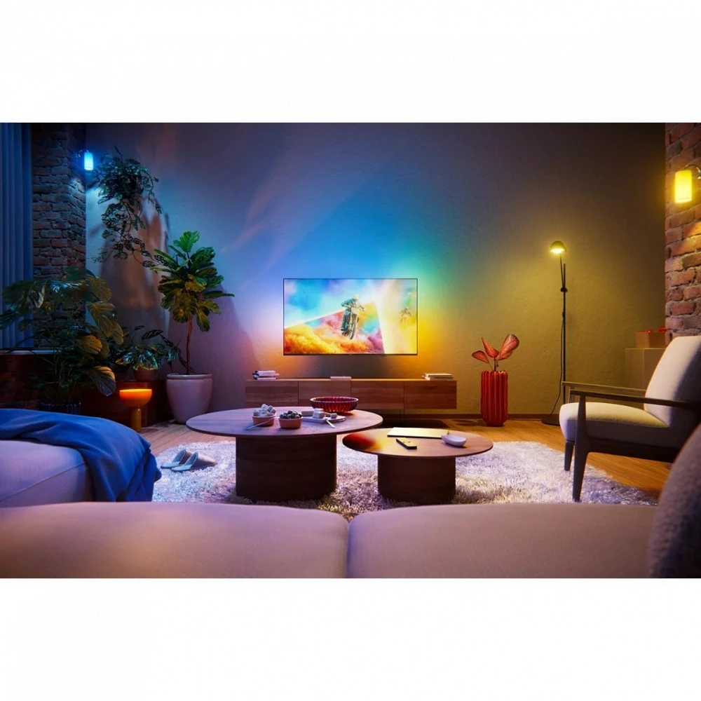 „Philips 55PQS8501/12“ | 4K QLED „Ambilight“ televizorius | 55 | Išmanusis televizorius | „Titan OS“ | UHD | Juodas