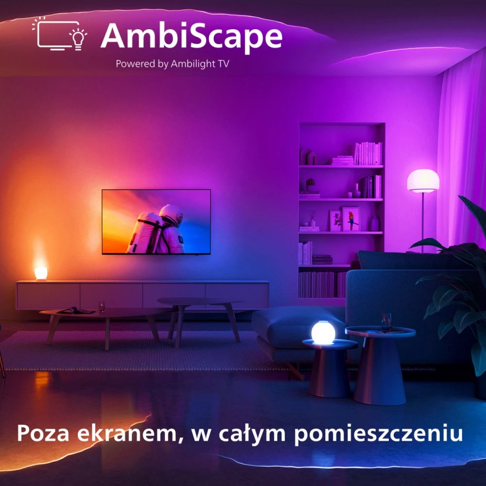 Philips Televizorius 65 cali qd miniled 65mled901/12