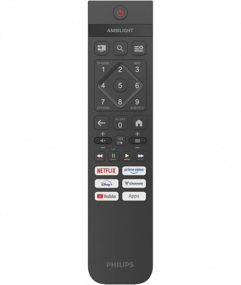„Philips“ 4K „Ambilight“ televizorius | 55PUS8450/12 | 55 | Išmanusis televizorius | TITAN OS | UHD | Juodas