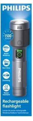 Žibintuvėlis ACV Philips latarka LED 30W 2000mAh aliuminio SFL5141/10