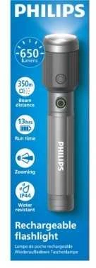 Žibintuvėlis ACV Philips latarka LED 15W 2000mAh aliuminio SFL2141/10