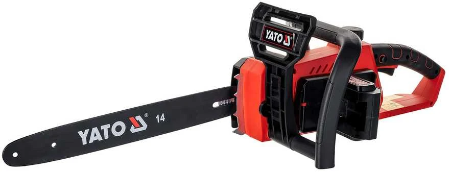 Grandininis pjūklas Yato YT-82813; 2x18 V; 34,5 cm juosta; (be akumuliatoriaus ir pakrovėjo)