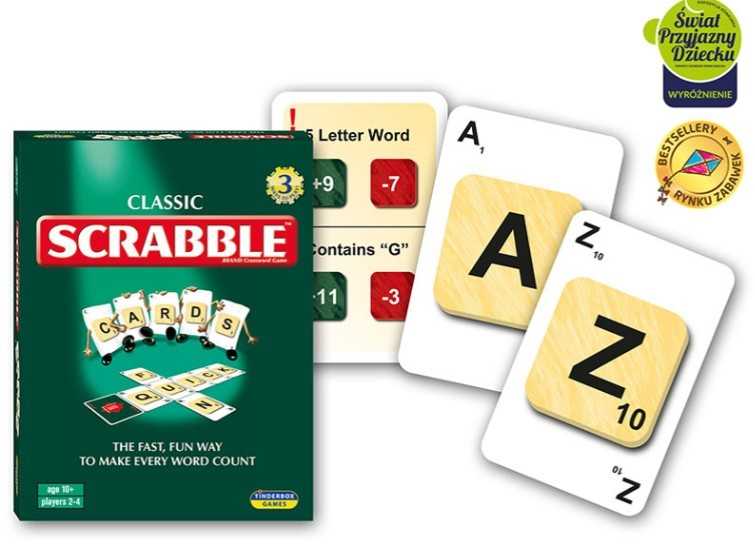 Piatnik Enigma „Scrabble“ kortų žaidimas