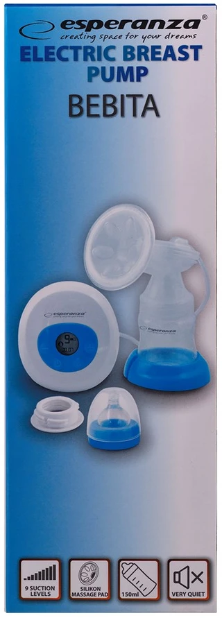 Pientraukis elektrinis esperanza bebita ecm001b (150 ml)