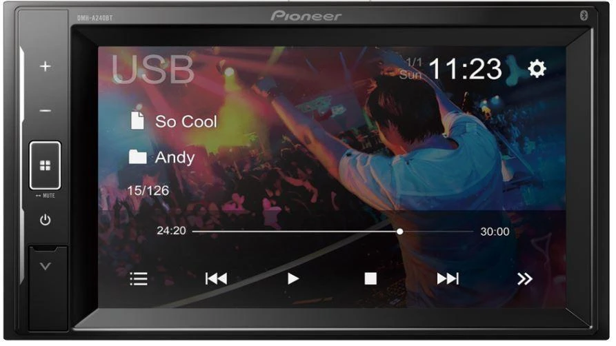 Automagnetola Pioneer DMH-A240BT