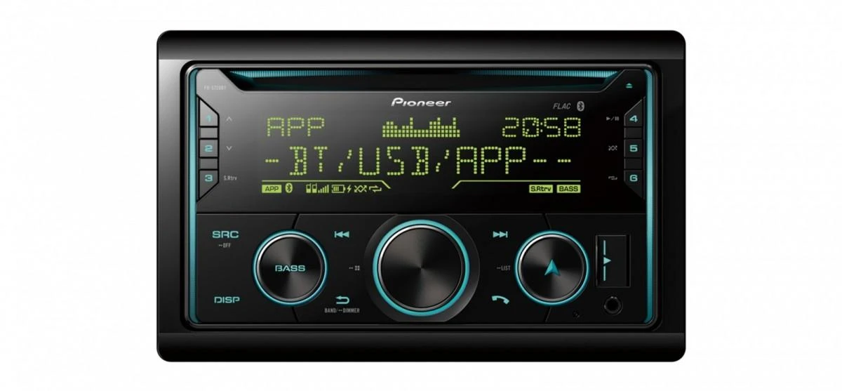 Pioneer FH-S720BT priekinis skydelis