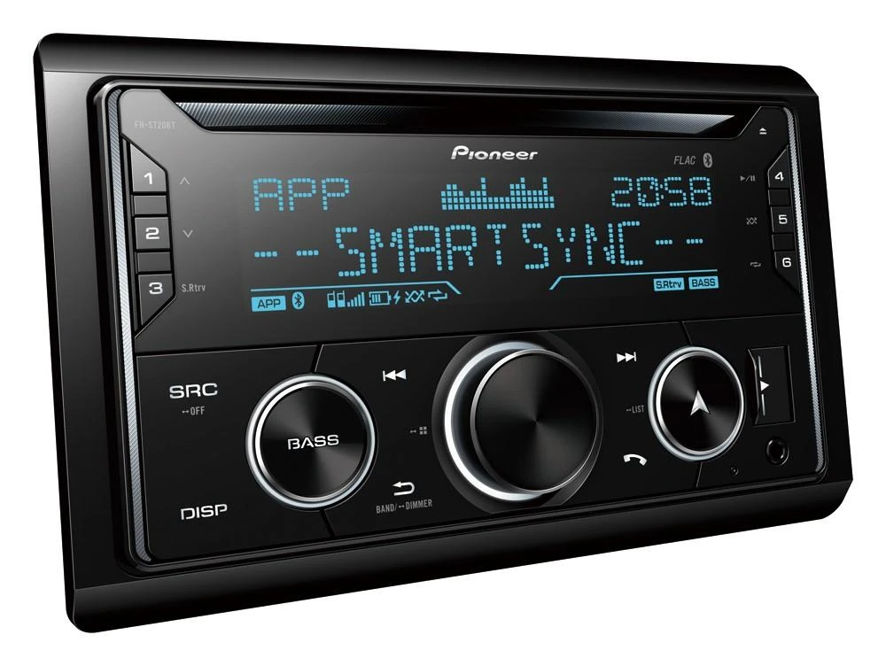 Pioneer FH-S720BT automagnetola su šviečiančiu ekranu