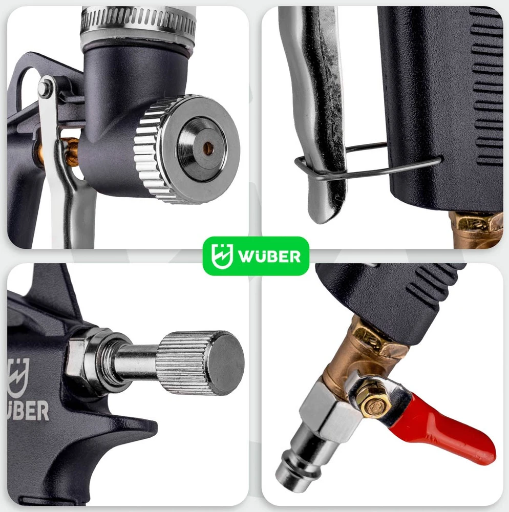 Pneumatic plastering gun 5 L WUBER