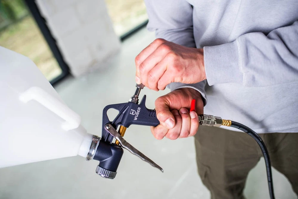 Pneumatic plastering gun 5 L WUBER