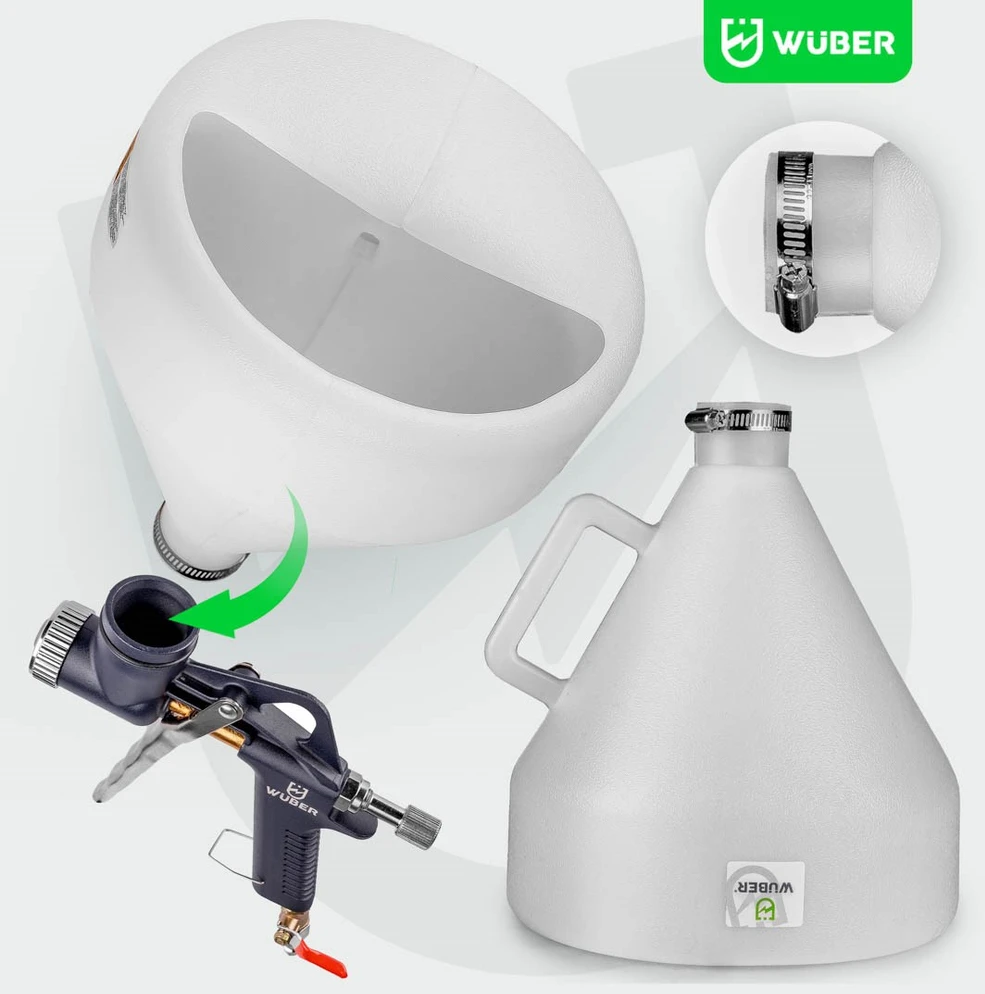 Pneumatic plastering gun 5 L WUBER