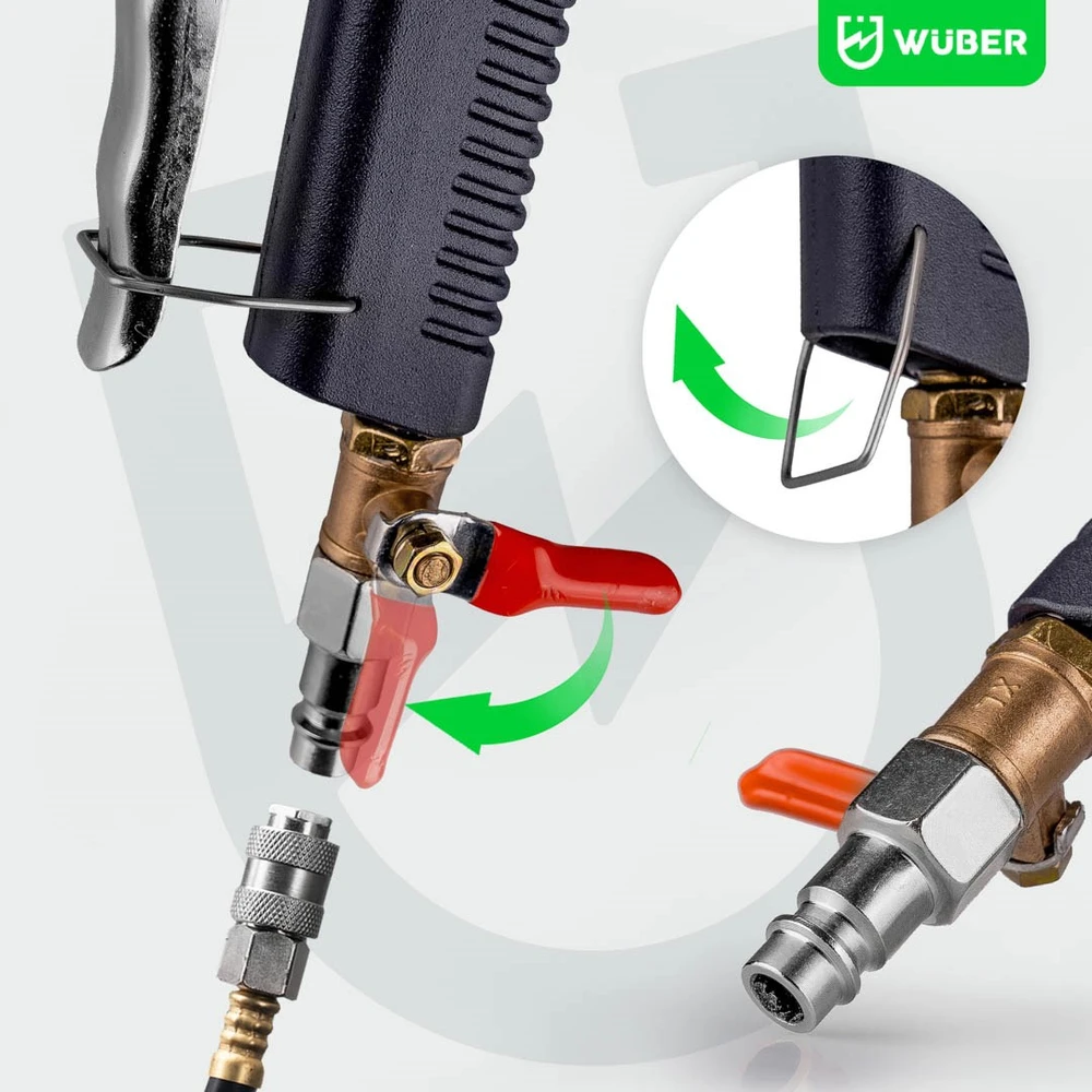 Pneumatic plastering gun 5 L WUBER