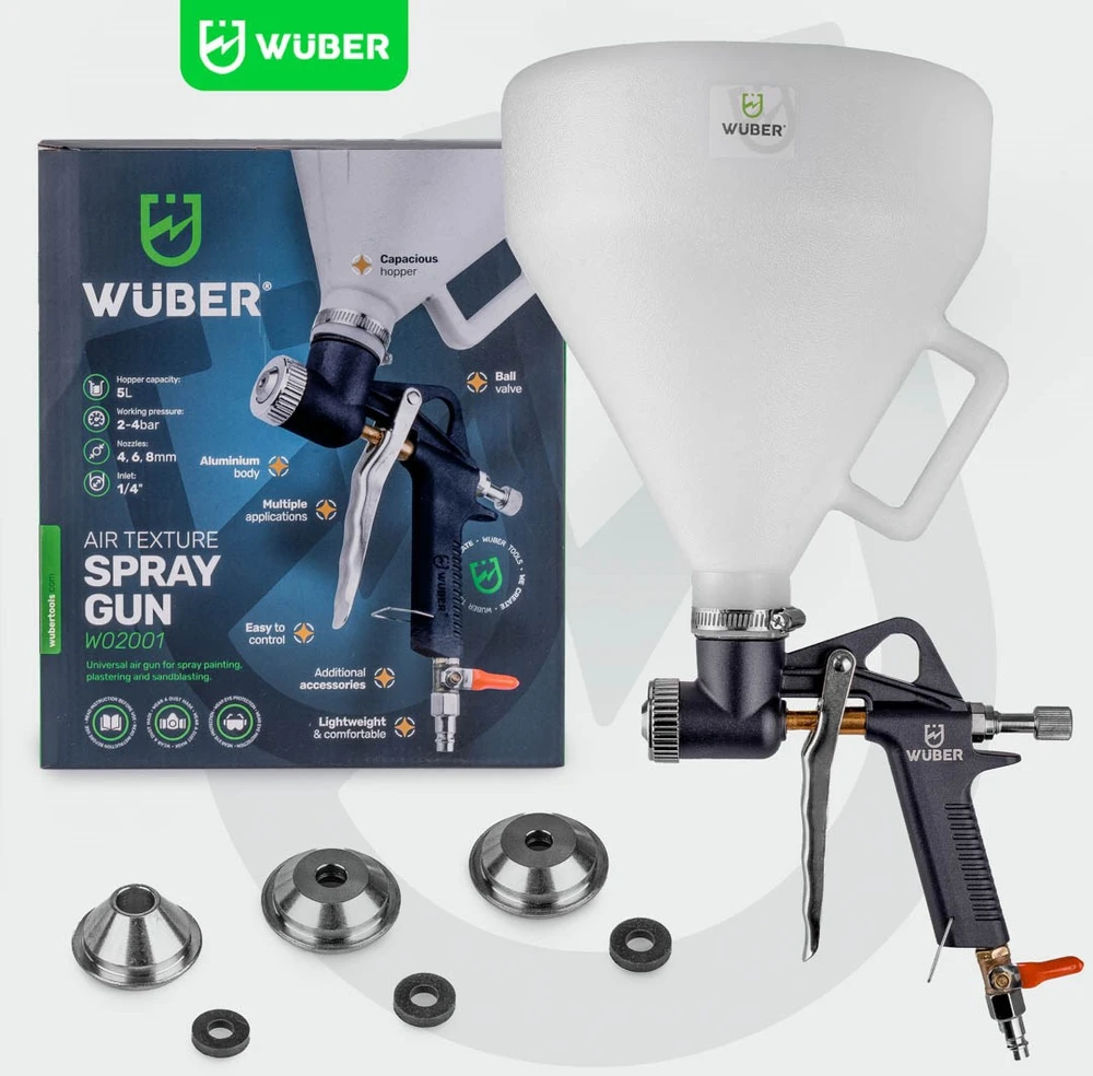 Pneumatic plastering gun 5 L WUBER