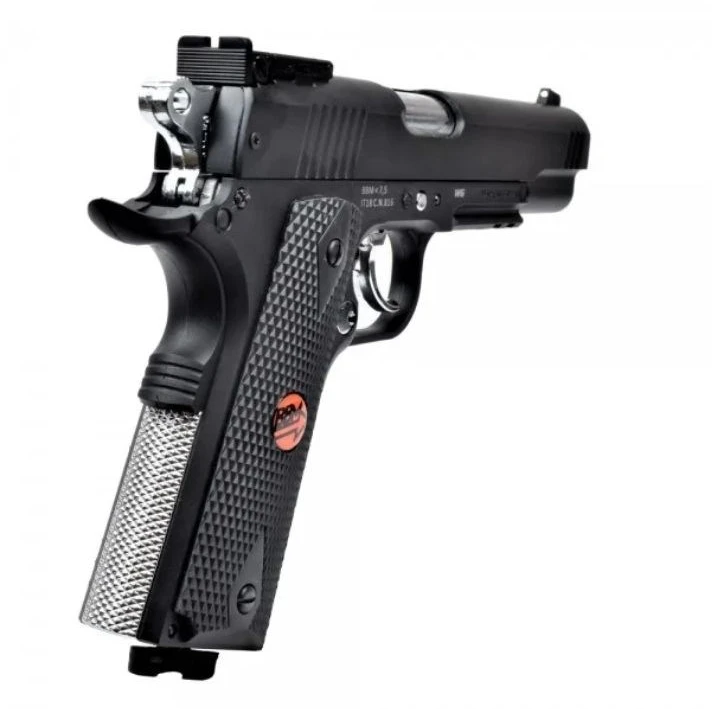 BRUNI 816 US Combat 4.5 mm BB airsoft pistol, 20-round CO₂ magazine, iki 17 joules