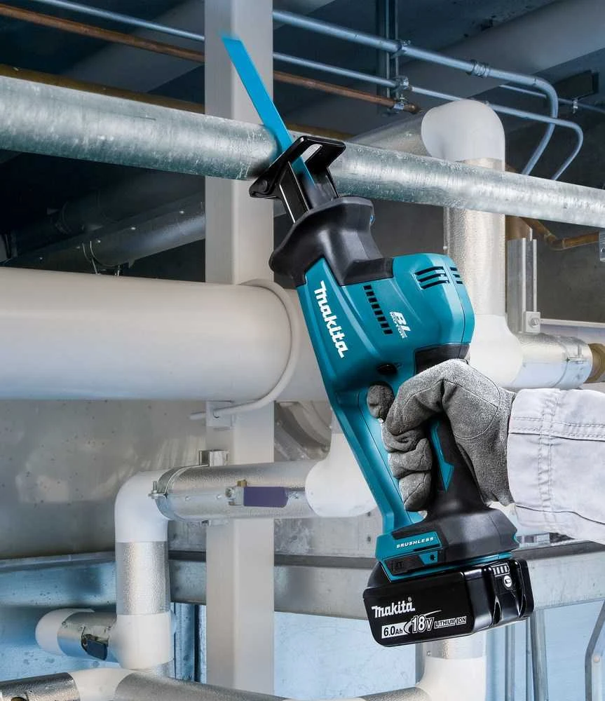 Makita DJR189Z Akumuliatorinis tiesinis pjūklas 18 V, 0 - 3100SPM, 22mm, Be akumuliatorių ir kroviklio!