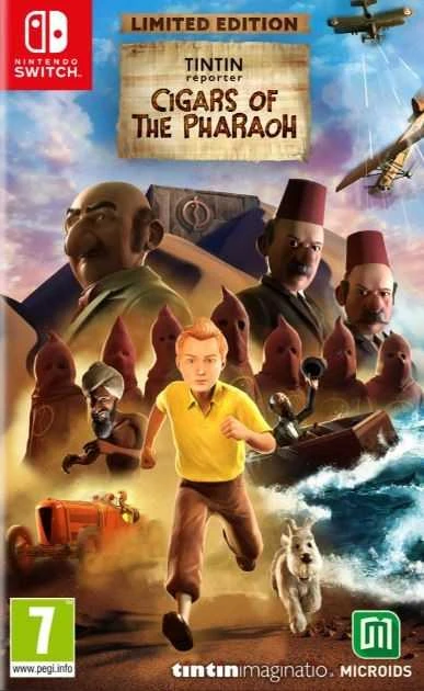 Microids Mikroschemos Tintino reporteris Faraono cigarai