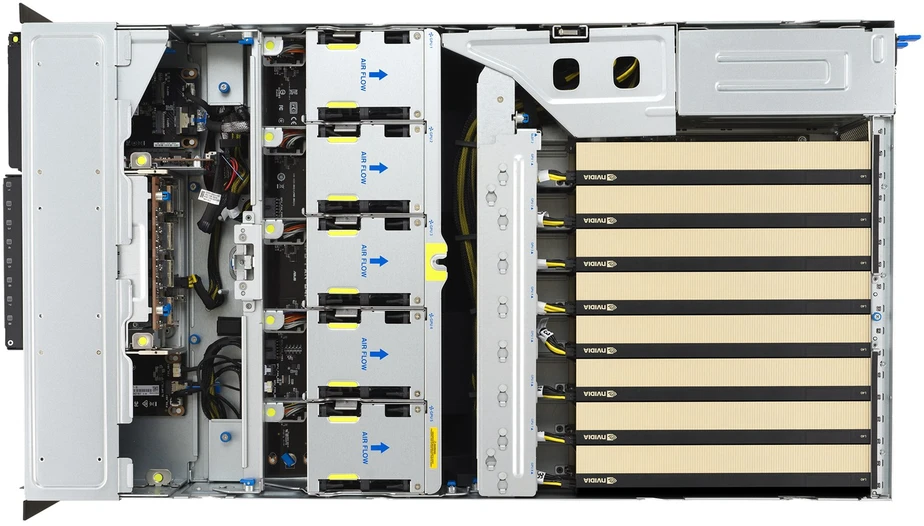 ASUS ESC8000A-E13 LGA 6096 Rack (4U) Sidabrinis