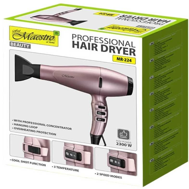 Plaukų džiovintuvas 2300W MAESTRO MR-224
