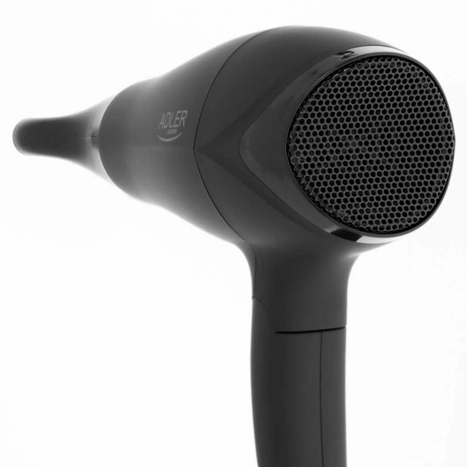 Adler | Plaukų džiovintuvas | AD 2267 | 2100 W | Number of temperature settings 3 | Diffuser nozzle | Juodas