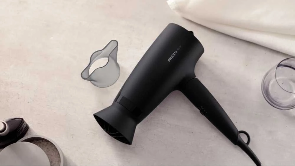 Plaukų džiovintuvas Philips 3000 serija BHD308/10, Juodos spalvos