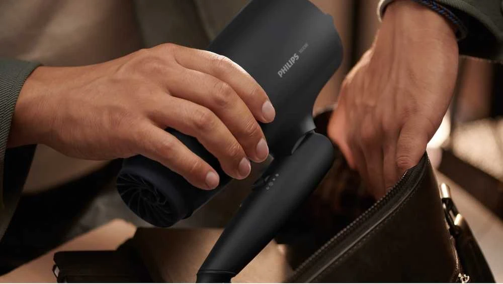 Plaukų džiovintuvas Philips 3000 serija BHD308/10, Juodos spalvos