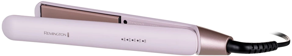 Remington | Shea Soft Tiesinimo žnyplės; Turbo Boost Function; Plate Lock; Swivel Cord | S4740 | Ceramic heating system | Ekranas LED | Temperature (min) 150 °C | Temperature (max) 230 °C | rusvai gelsvas