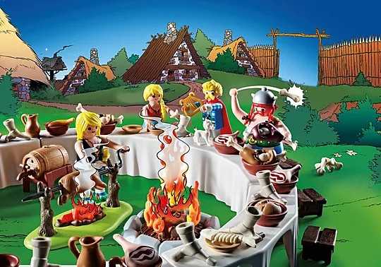 Playmobil Asterix 71827 Asterix: Wiejska biesiada