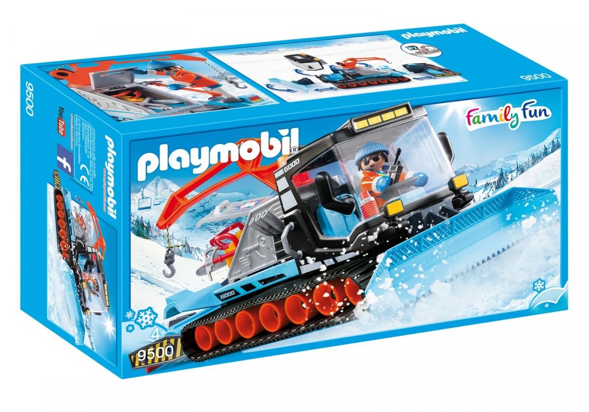 PLAYMOBIL FAMILY FUN Sniego valytuvas, 9500