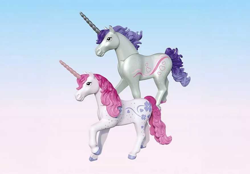 Konstruktorius Playmobil Unicorn Lucky Lavender su fėja 71843