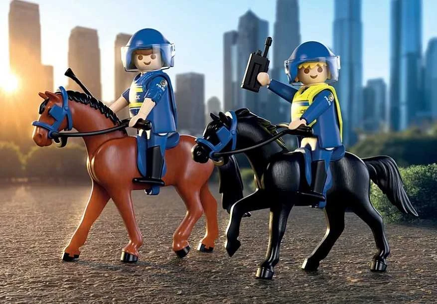 PLAYMOBIL - Policijos eskadrilė (71877)