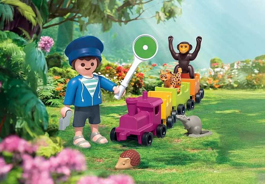 Konstruktorius Playmobil Animals & Friends: Train Ride - 71951