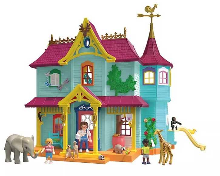 PLAYMOBIL - Gyvūnai ir draugai: Gyvūnų dvaras (71852)