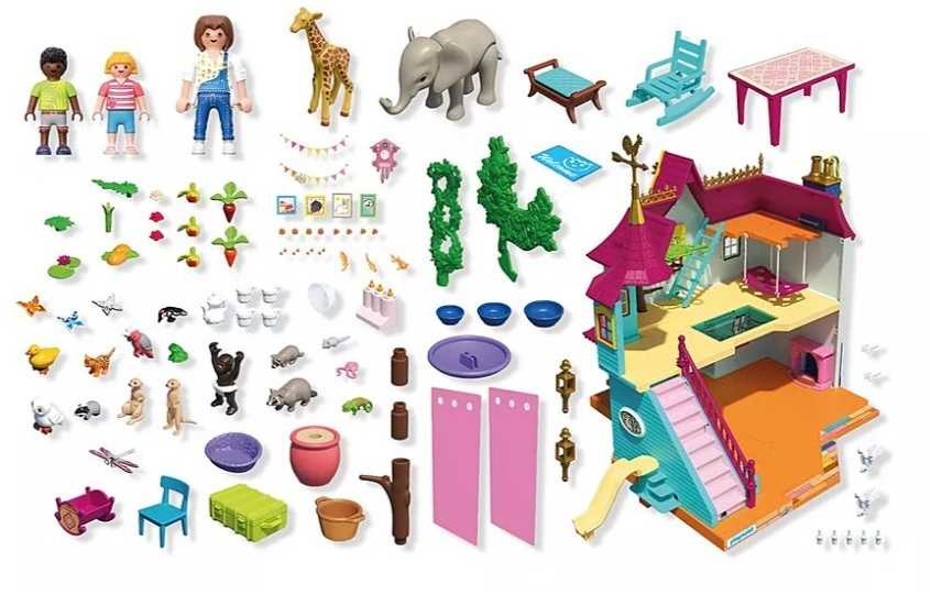 PLAYMOBIL - Gyvūnai ir draugai: Gyvūnų dvaras (71852)
