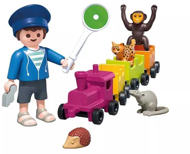 Konstruktorius Playmobil Animals & Friends: Train Ride - 71951
