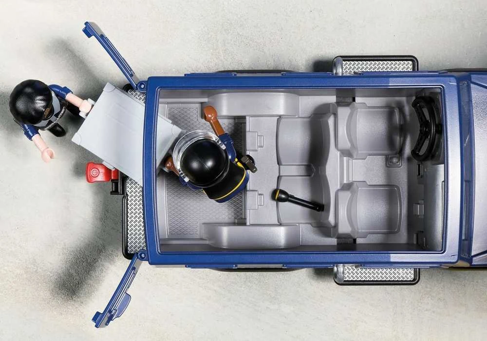 Žaislas - Playmobil 5187 Policijos sunkvežimis su greitaeige valtimi (Playmobil, 5187, nuo 4 metų, įvairių spalvų)