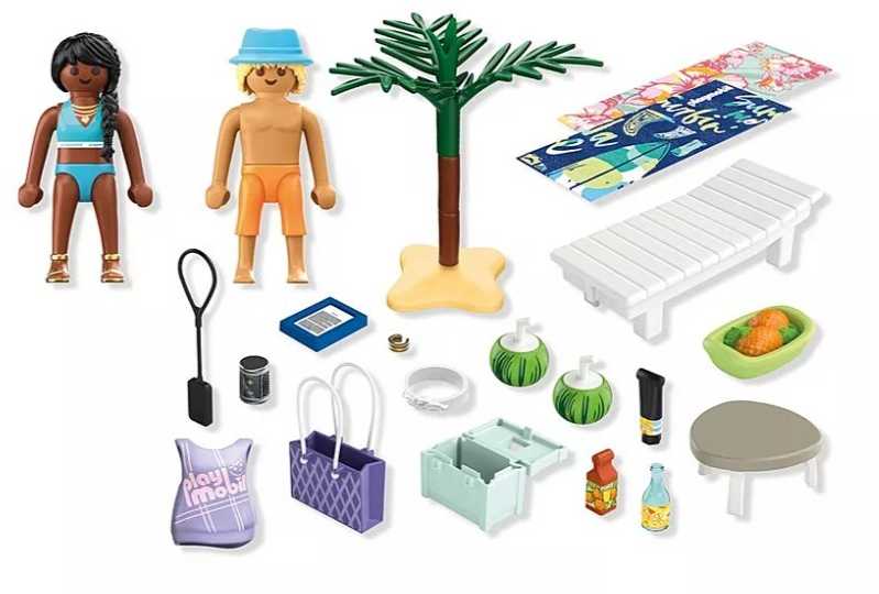 „Playmobil“ kelionė paplūdimyje 71908 konstruktorius