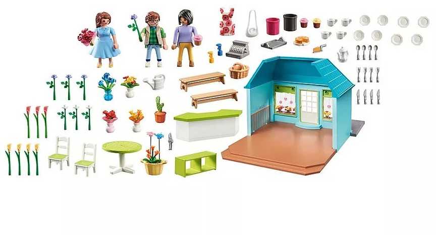 Playmobil My Life 71807 gėlių parduotuvė
